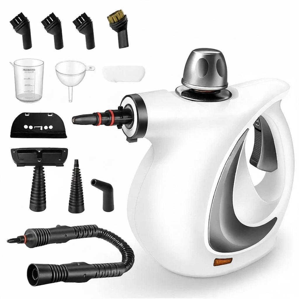 VaporixPro™ – ciśnieniowy czyścik parowy 10 w 1